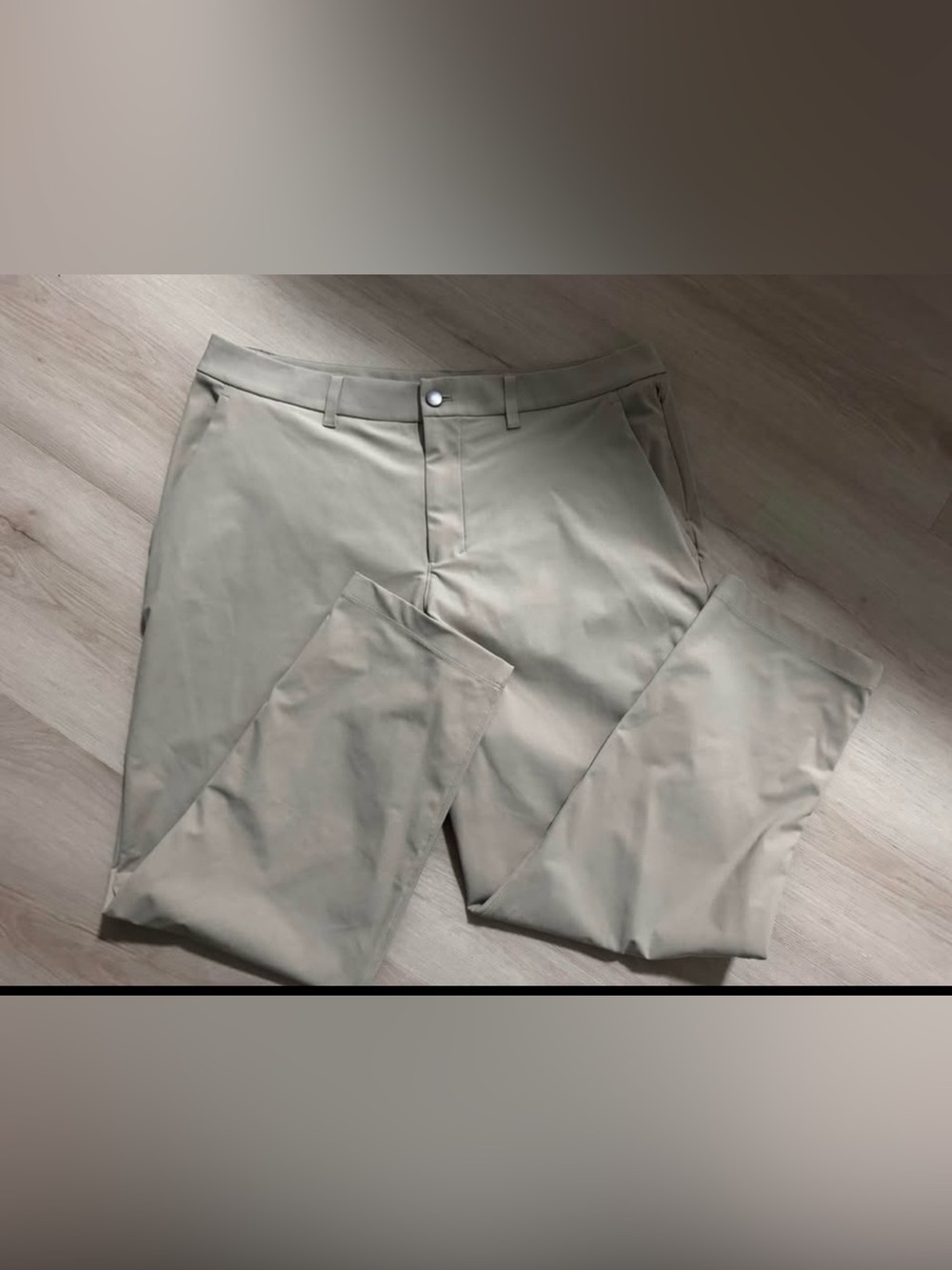 Khaki colored Lululemon Men's Pants